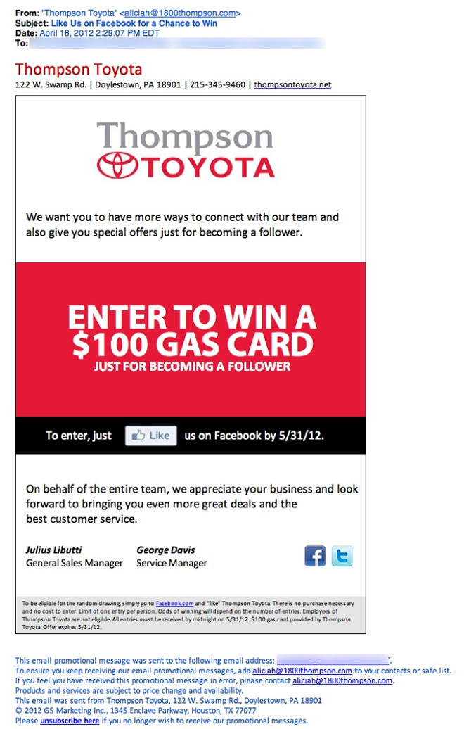thompson-toyota-email-review-does-it-drive-you-to-be-a-facebook-fan
