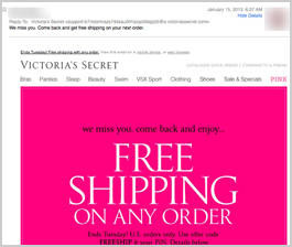 Victoria's Secret email review: Is this reengagement series alluring enough  to engage inactive customers?