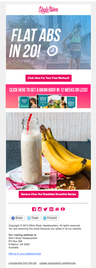 4 Delicious Post-Workout Smoothies – Kayla Itsines